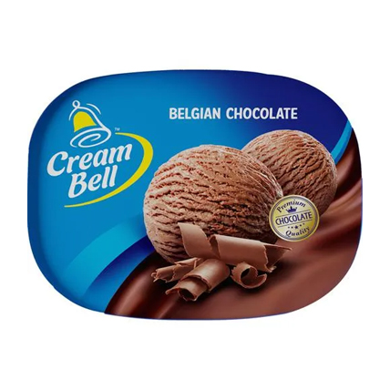 Cream Bell Ice Cream Belgian Chocolate